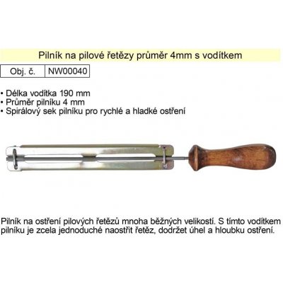 Pilník MAGG 4,0mm – Hledejceny.cz