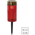 Emos DCCV20 LED hřbitovní svíčka červená – Zbozi.Blesk.cz