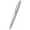 Rotring kuličkové pero Multipen 600 Silver 3 v 1 3 barvy + mechanická tužka 0,5 mm