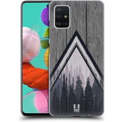 Pouzdro Head Case Samsung Galaxy A51 Dřevo a temný les