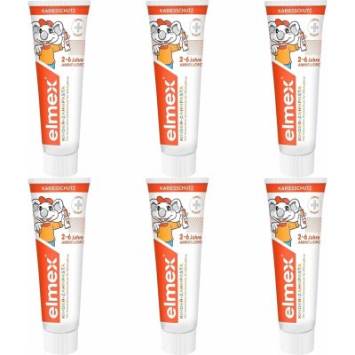 Elmex dětská zubní pasta 6 x 50 ml – Hledejceny.cz