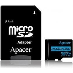 Apacer microSDXC UHS-I U3 256 GB AP256GMCSX10U7-R