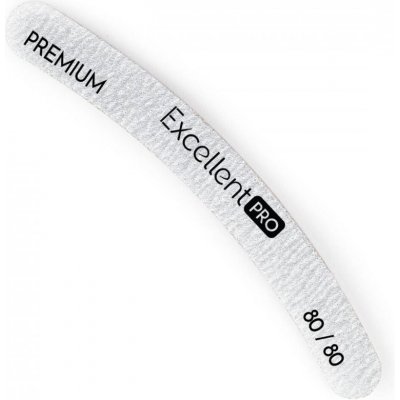 Excellent Pro Pilník na nehty Zebra Banan Premium 80/80 – Zboží Dáma
