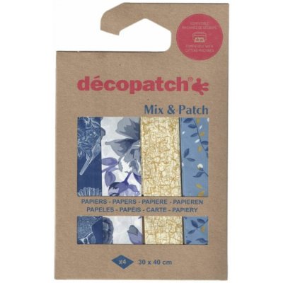 décopatch Papíry na decoupage 4ks kolekce č.31 – Hledejceny.cz