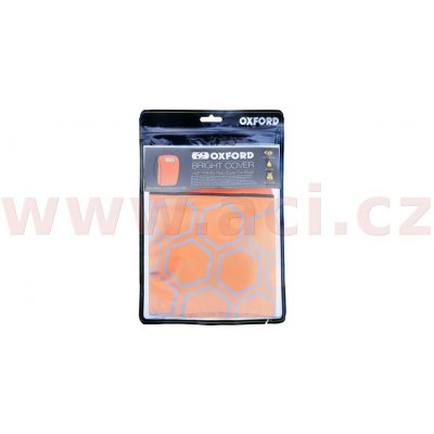 reflexní obal/pláštěnka batohu Bright Cover, OXFORD oranžovo-reflexní prvky, Š x V = 640 x 720 mm