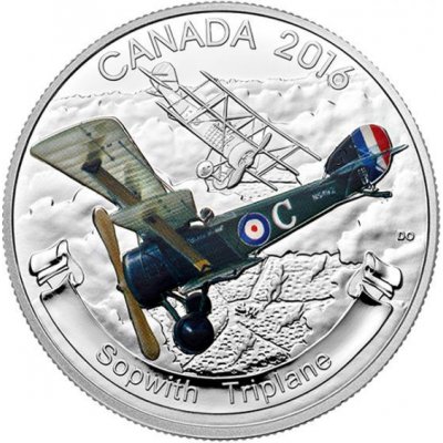 Royal Canadian Mint Sopwith Triplane 31,83 g