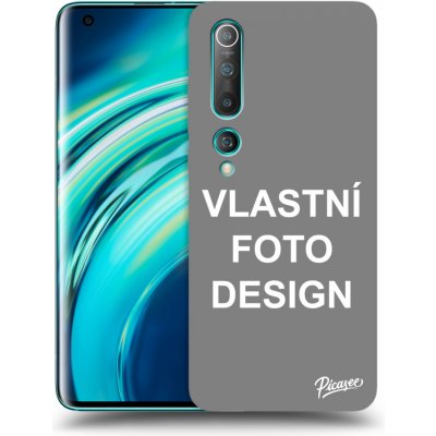 Pouzdro Picasee silikonové Xiaomi Mi 10 - Vlastní design/motiv černé – Zbozi.Blesk.cz