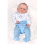 Polodupačky kojenecké bavlna NEW BABY světle růžové – Zboží Dáma