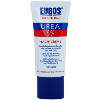 Eubos Dry Skin Urea 5% vyživující noční krém pro citlivou a intolerantní pleť Frafrance Free 50 ml