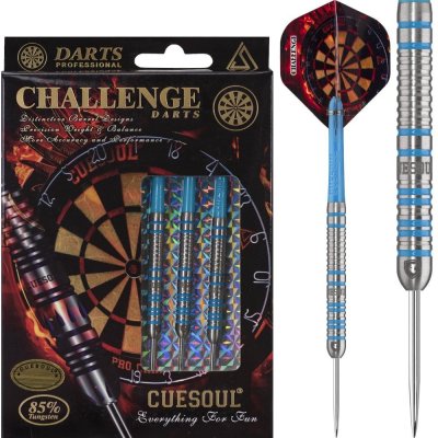 Cuesoul Challenge Blue Double Ring 85% 24g steel