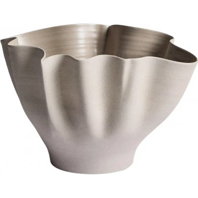 Kave Home Šedá keramická váza Nilea 23 cm – Hledejceny.cz