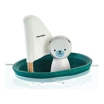 Plan Toys Plachetnice s ledním medvědem
