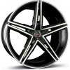 Alu kolo, lité kolo Borbet XRS 8,5x19 5x108 ET45 black polished