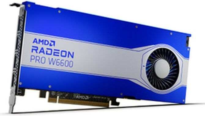 AMD Radeon Pro W6600 8GB GDDR6 100-506159