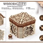 WOODEN CITY 3D puzzle Tajemná schránka 176 ks – Zboží Mobilmania