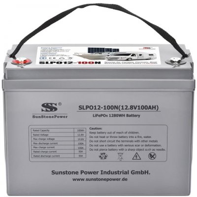Sunstone Power LiFePO4 12V/100Ah SLPO12-100N – Zboží Živě