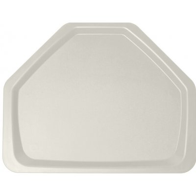 Alba ídelní podnos zkosený jasná bílá 415x325 mm – Sleviste.cz