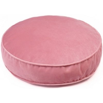 Betty’S Home Sametový puf 50 cm Pink