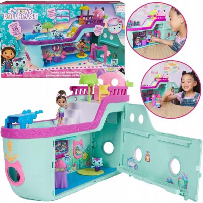 Spin Master Gabby's Dollhouse Gabby Cat Friend Ship – Zboží Dáma