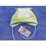 Esito Kojenecká čepice s oušky srdce bílá zelená – Hledejceny.cz