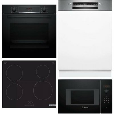SET Bosch HBA574BB3 + PUE611BB5E + SMI4HVS14E + BFL523MB1F – Hledejceny.cz