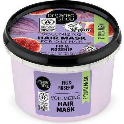 Organic Shop maska na vlasy – řecké fíky 250 ml