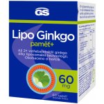 GS Lipo Ginkgo paměť+ 60 mg 60 kapslí – Hledejceny.cz