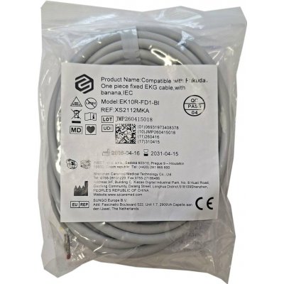 CAREMED Medical Technology CO, Ltd. EKG KABEL FUKUDA EK10R-FD1-BI – Hledejceny.cz