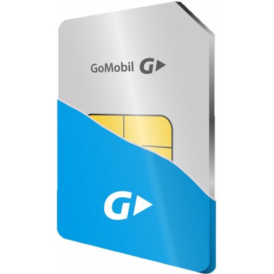 Předplacená SIM karta GoMobil s přednabitým kreditem 20,- Kč samostatně prodejná – Zboží Mobilmania