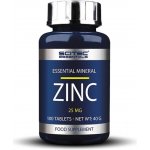 Scitec Essentials Zinc 25 mg 100 tablet – Hledejceny.cz