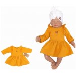 Z&Z Dětské teplákové šatičky tunika Princess hořčicové – Zboží Dáma