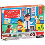 Petit Collage magnetická tabulka Veterinární ošetřovna – Sleviste.cz