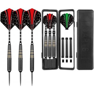 Xq Max Sada SET šipky 23g Steel + příslušenství - 23 – Zboží Dáma