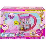 Mattel Barbie Chelsea dům se skluzavkou HCK77 – Zbozi.Blesk.cz