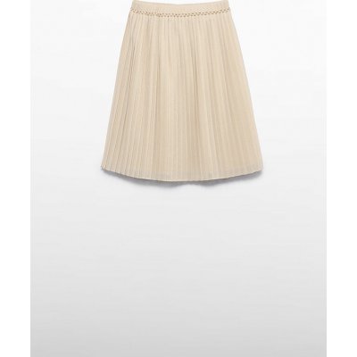 Abel & Lula Sukně plisovaná midi smetanová – Zboží Mobilmania