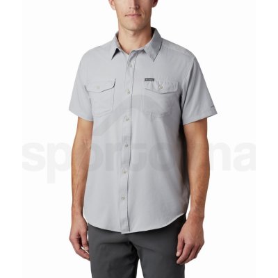 Columbia Utilizer™ II Solid short sleeve shirt 1577762039 columbia grey – Zboží Mobilmania