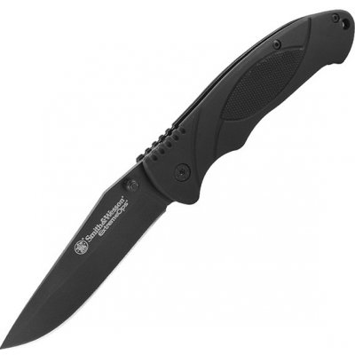 Smith & Wesson Extreme Ops Linerlock 3.3 "Plain Drop Point Blade Hliníkové SWA25 – Hledejceny.cz