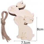 Velikonoční dekorace 8x7,5 cm – Hledejceny.cz