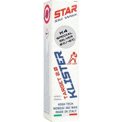Star Ski Wax K4 Target 2.0 Klister special silver 60 g – Hledejceny.cz
