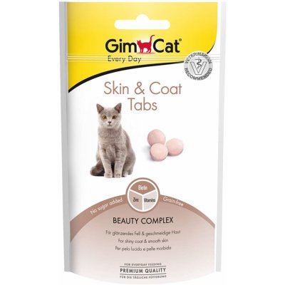 GimCat Skin&Coat Tablety 40 g – Zboží Dáma