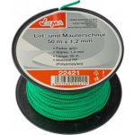 DEMA Zednická šňůra PP 1,2 mm / 50 m, zelená 22421D – Zboží Mobilmania