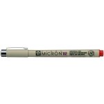 Sakura xsdk0219 Pigma Micron 02 0.3mm Červená – Hledejceny.cz