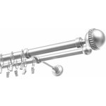 Garnyze-levneCZ Garnýže Boston dvouřadá satyna komplet 25/16 mm 160 cm – Zboží Mobilmania