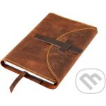 Variabilní obal se sponou XL Pull up hnědý – Hledejceny.cz