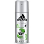 Adidas Cool & Dry 48 h 6 v 1 Men deospray 150 ml – Hledejceny.cz