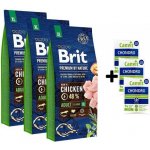 Brit Premium by Nature Adult XL 3 x 15 kg – Zboží Mobilmania