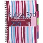 Pukka Pad projektový blok Navy Pink A4, papír 80g tmavě růžový 100 listů – Zboží Živě