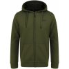 Rybářské tričko, svetr, mikina Navitas Mikina Sherpa Zip Hoody Green