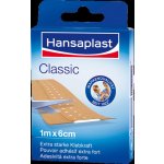 Hansaplast Classic silně přilnavá náplast 1 m x 6 cm – Zboží Mobilmania