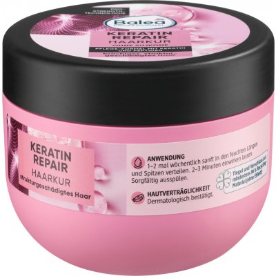 Balea PROFESSIONAL kúra na vlasy Keratin Repair 300 ml – Hledejceny.cz
